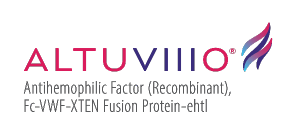 ALTUVIIIO® [antihemophilic factor (recombinant), Fc-VWF-XTEN fusion protein-ehtl] Logo