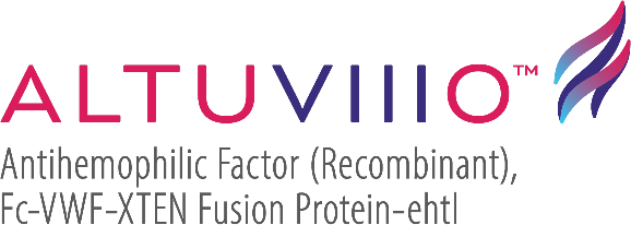 ALTUVIIIO™ [antihemophilic factor (recombinant), Fc-VWF-XTEN fusion protein-ehtl] Logo